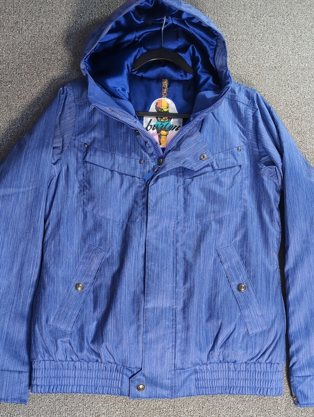 Burton Cool Flavors Dry-Ride Ski Jacket Size Large In Purple Grape